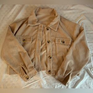 Tan Corduroy Jacket